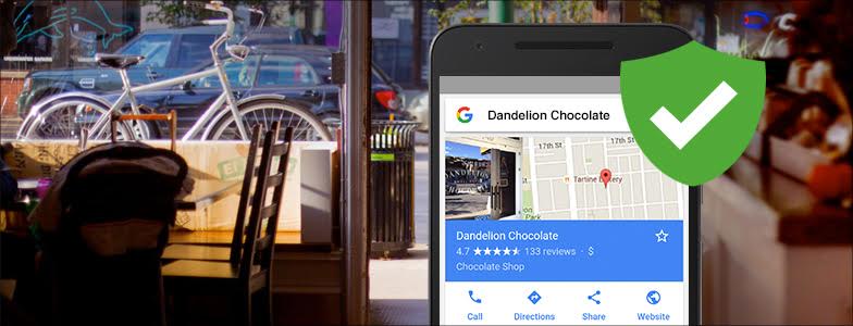 Verified Google My Business Listing on Mobile